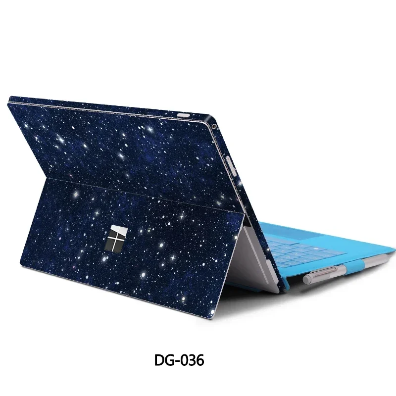 DIY Individual Vinyl Decal Skin Sticker For Microsoft Pad Surface Pro 8/7/6/5/4/3 Surface Pro X Back Edge Protector Cover