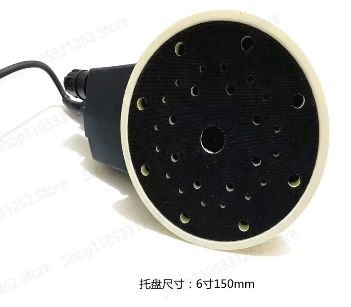 6160 Brushless Smart Dry Sander Auto Body Filler Grinder 6 Inch 5 Hole