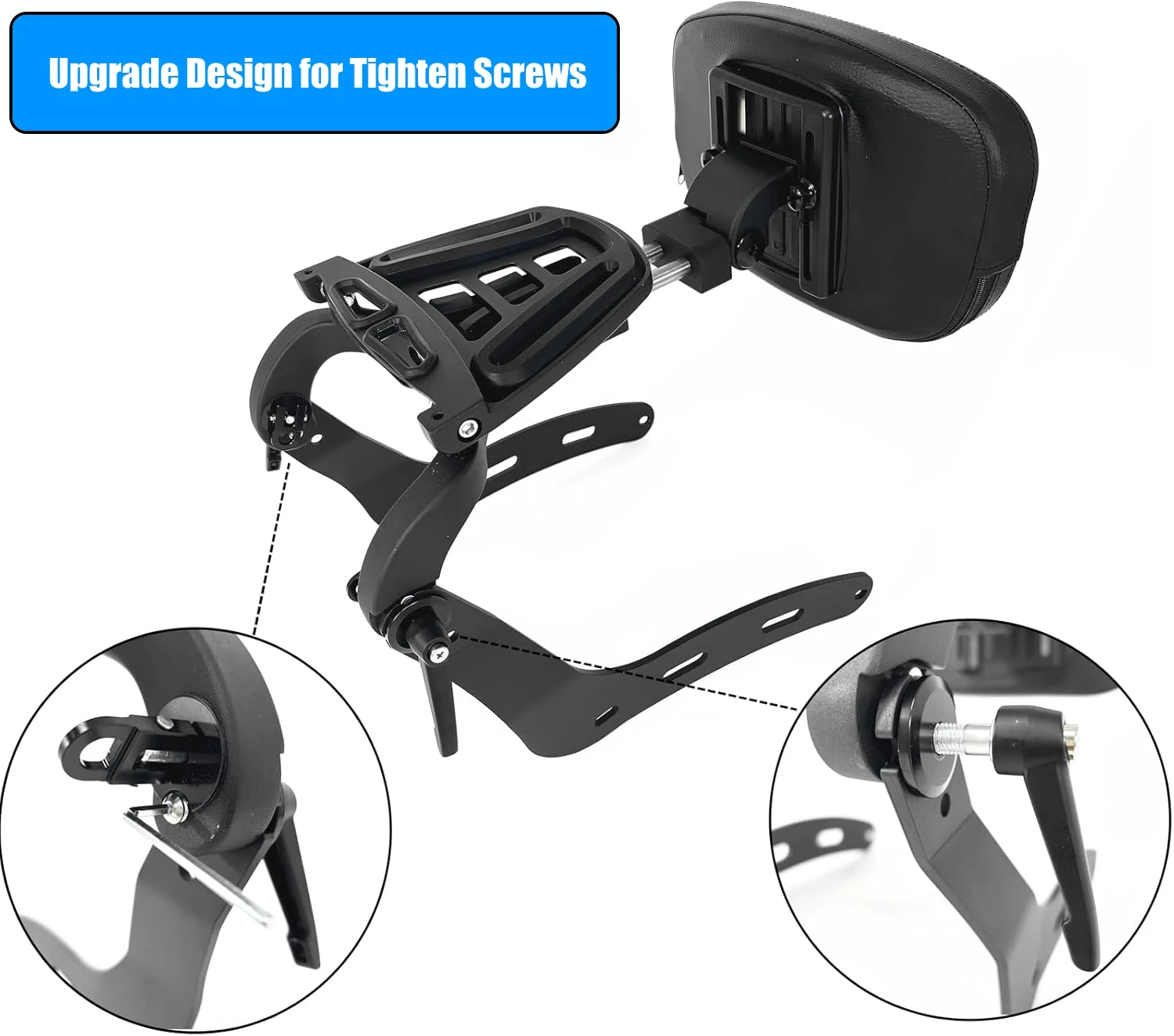 مسند ظهر للركاب متعدد الأغراض قابل للتعديل سيسي بار للهندي 2025 سوبر كشاف بوبر سبورت كشاف 101 ستين ملحقات #4