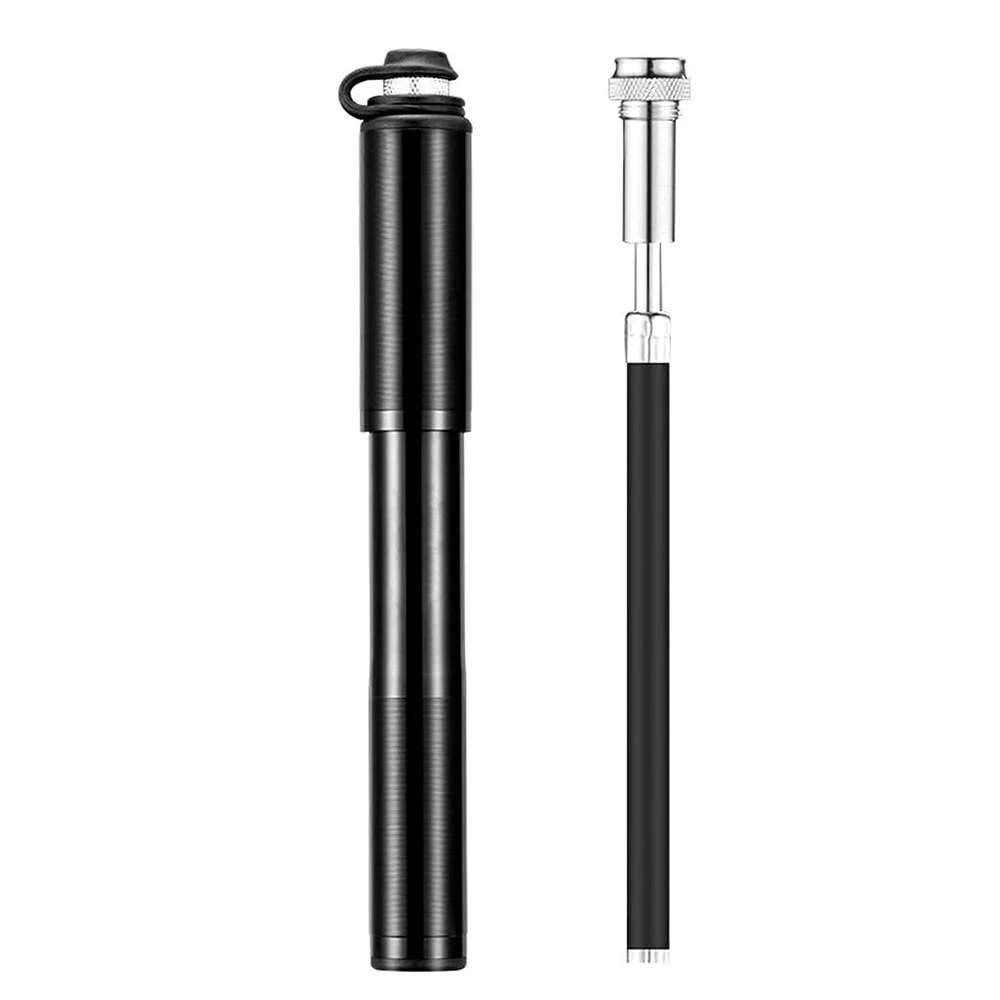 Bicycle Pump 160PSI Mini Bike Pump Fits AV/FV Best Small Portable Bike Pump for Mountain Road Hybrid & BMX Bike