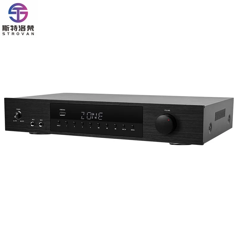 

4-Zone 8-Channel 400W High Power Audio Stereo Amplifier PA-4400