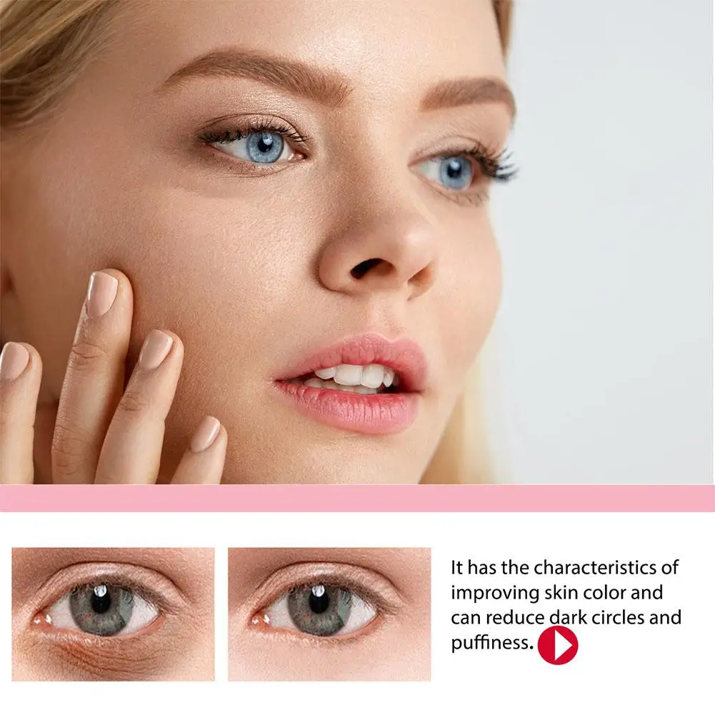 Crema para los ojos con Retinol, Palito para la piel de los ojos más ajustado, Reduce las bolsas oscuras, Reduce la hinchazón, aclara las ojeras, elimina el Makrup K2z2