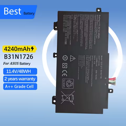 B31N1726 Battery for ASUS TUF Gaming FX504 FX504G FX504GD FX504GM FX505 FX505DT FX505DV FX505GE FX80 FX80G FX80GD FX80GE