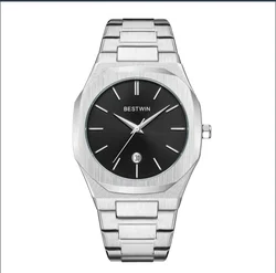 Reloj deportivo de cuarzo para hombre, cronógrafo sencillo, resistente al agua, informal, marca superior de lujo