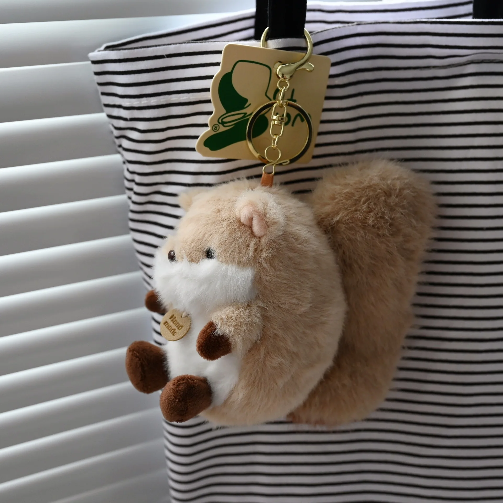 

Плюшевый брелок «Белка DouDou», игрушка, плюшевая игрушка, аксессуар, кукла в подарок, уродливый и милый