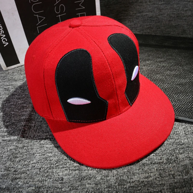 Movie Superhero Wade Winston Wilson Hat Unisex Adjustable Cotton Baseball Cap Sun Hat Flat Brimmed Hat