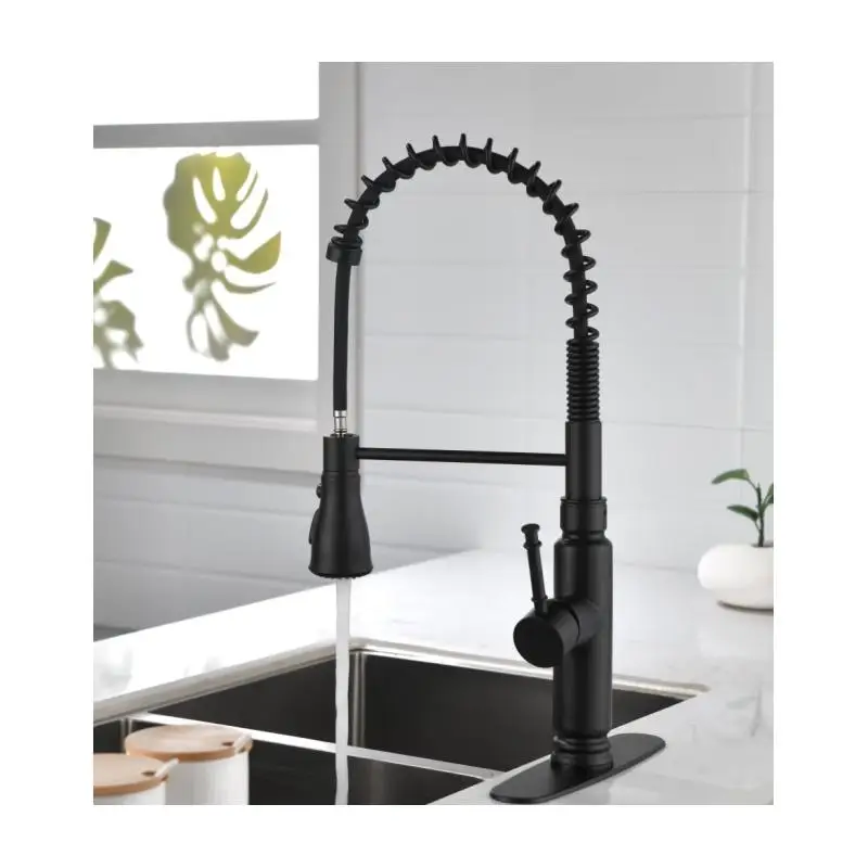 

Pull Down Sprayer Touch Kitchen Faucet with Adjustable Water Flow and Easy Installation