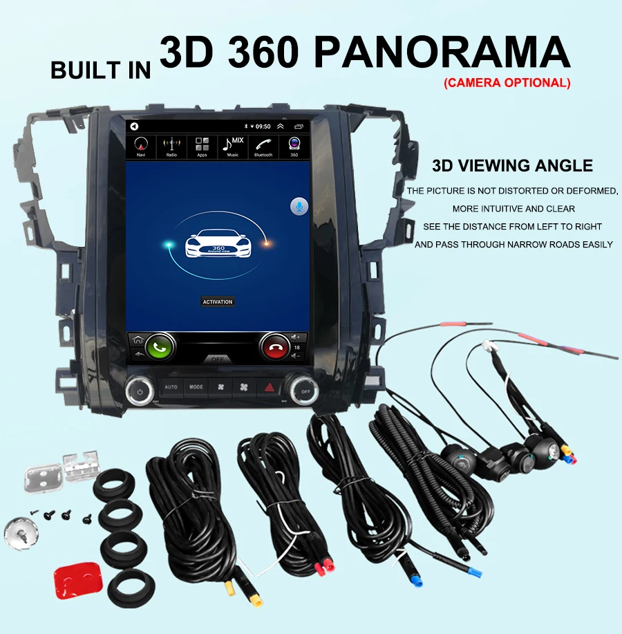 Touch Screen 12inch Android 13 For Toyota Alphard 30 2015 -2019 VELLFIRE Stereo Car GPS CarPlay Multimedia Video Player HeadUnit