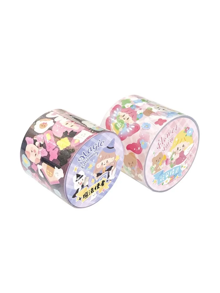 1pcs/1lot Scrapbooking Stickers Decorative Adhesive Tapes Pet Life Molinta Girl Masking Tapes DIY Paper Japanese Stickers