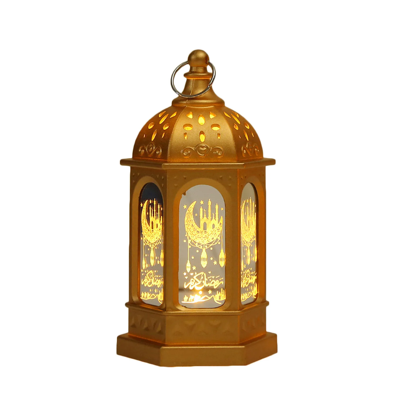 Eid Mubarak LED Lantern Light Ramadan kareem Decorations for home 2025 Islamic Muslim Party Decor Ramadan Mubarak EID Al Adha