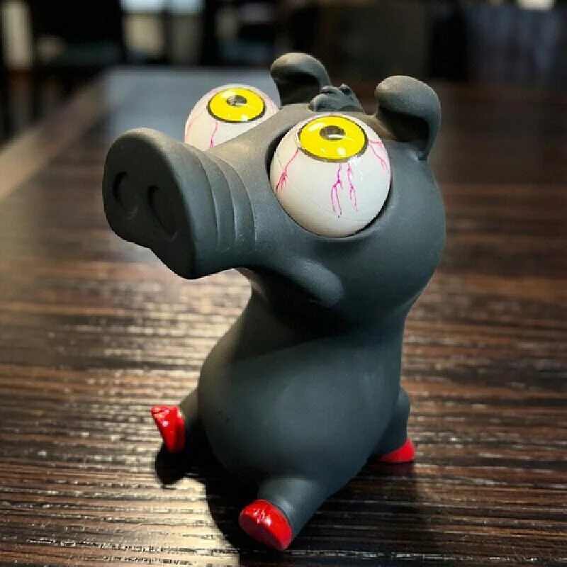 Weird Stuff Stress Relief Squeeze Toy Creative Funny Spooky Eyeball Decompression Squishy Fidget Toy For Adult Party Prank Prop