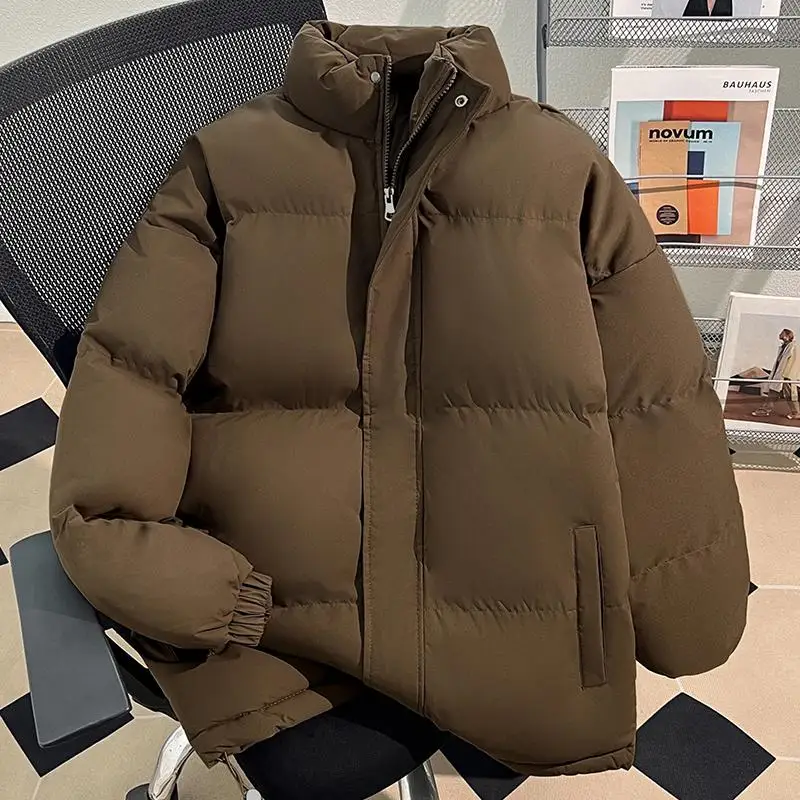 GIOIOMEN ملابس قطنية ، 2025New جودة عالية ملء سميكة دافئة مقاومة للتمزق سترة شتوية رجالية غير رسمية فضفاضة #1