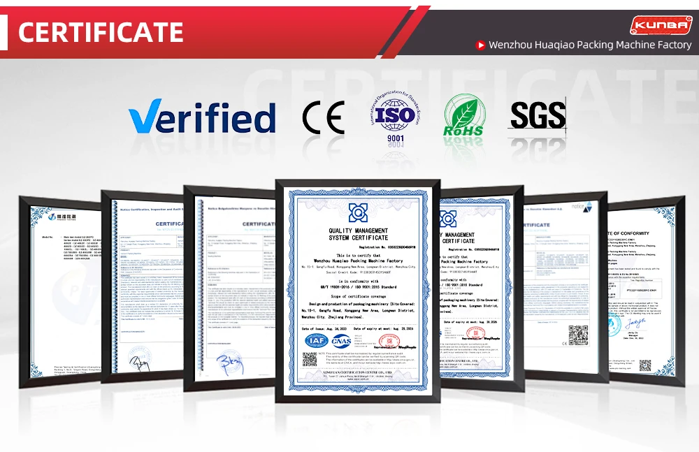 FRQM-980C Wärme-Plastiktüten-Druck Automatische vertikale kontinuierliche Bandversiegelungsmaschine mit G als Füllung