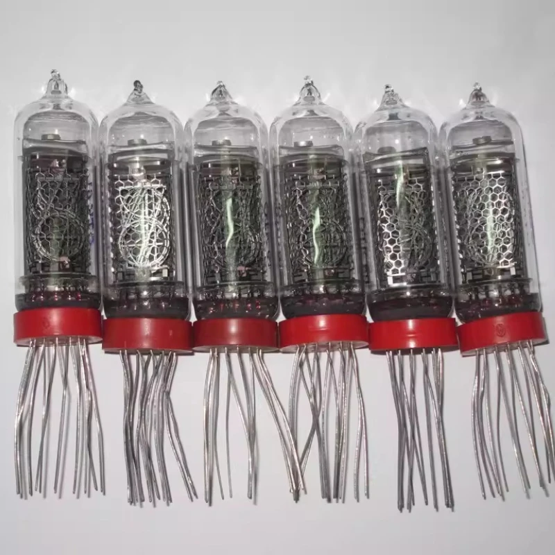 IN-14 Glow Tube Glass Nixie Tube Clock Accessories Light Decoration Ornament Electron Welding Assembly Light Bulb Accessories