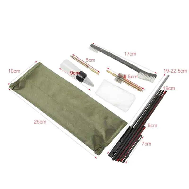 AR Series 15 M16 Pipe Brush Metal Cleaning M4 Complete Tool Gun Kit Hunting Accessories Aк 47 Shotgun Rifle Pistol Glock 17 19 - view 3