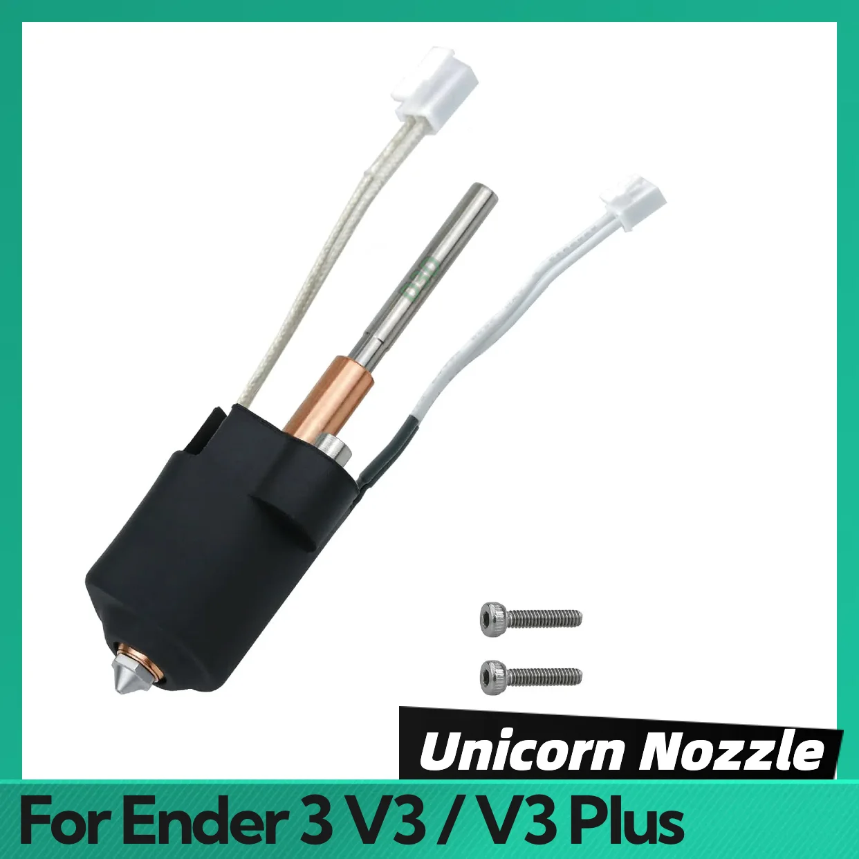 

For Ender 3 V3 Ceramic Hotend for Ender 3 V3 Plus Extruder Hot End Replacement All-Metal High-Flow Unicorn Quick Swap Nozzle