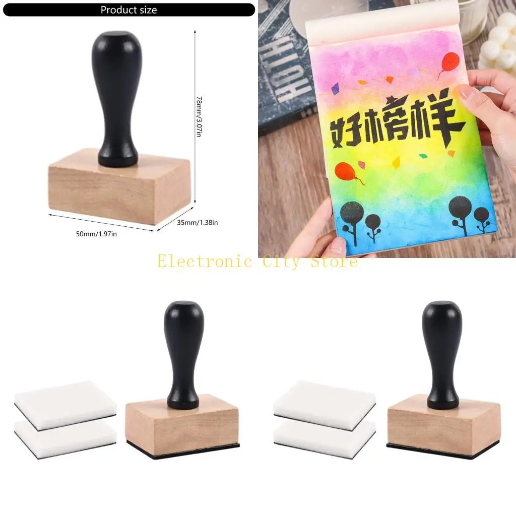 

Small Blending Tool Hollow-Out Stencil Coloring Tool Drawing Art Supplies For Scrapbooking Art Projects Painting HU8D