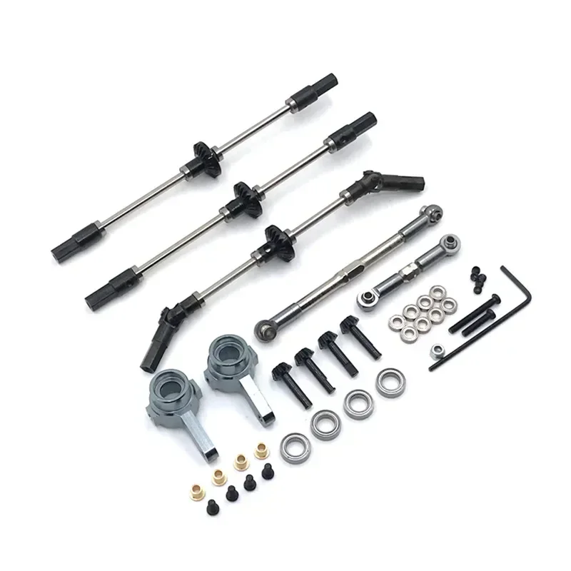 

Запасные части для радиоуправляемых автомобилей, аксессуары, обновленная стальная шестерня, мостовые шестерни для WPL B16 B36 1/16