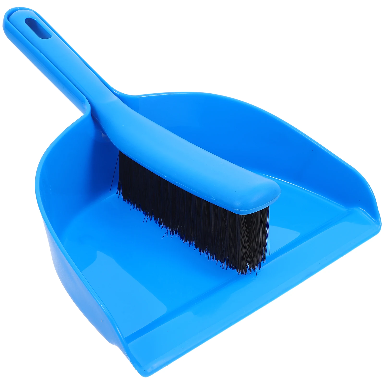 

2 Pieces Blue Pool Table Cleaning Kit Mini Broom Dustpan Set Small Brush Desk Cleaner For Billiard Accessories