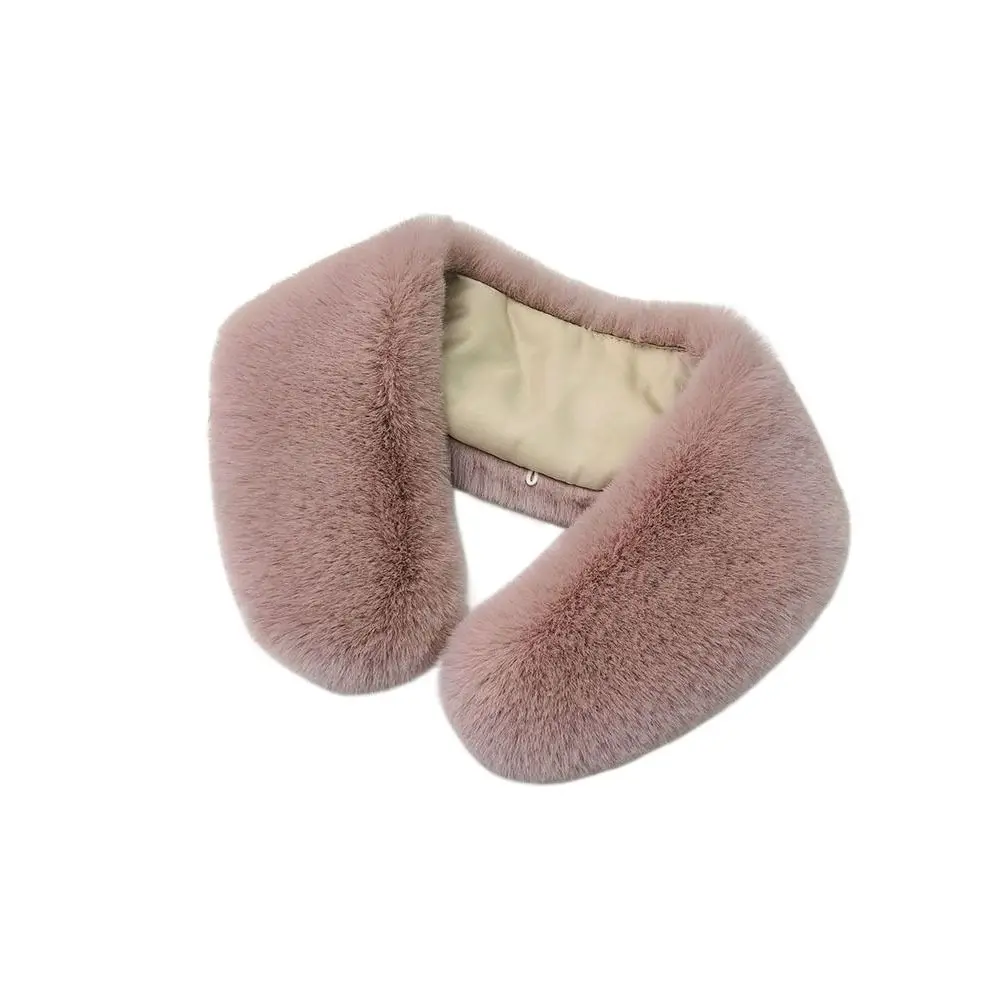 

Cross Collar Clothes Accessories Plush Neck Collar Neck Wrap Fashion Fake Collar Shawl Warm Neck Warmer Winter