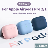 New Silicone Case For Airpods Pro2 1 Gen Case Wireless Bluetooth For Apple Airpods Pro 2 1 Cover Earphone  For Air Pods Pro 2 1