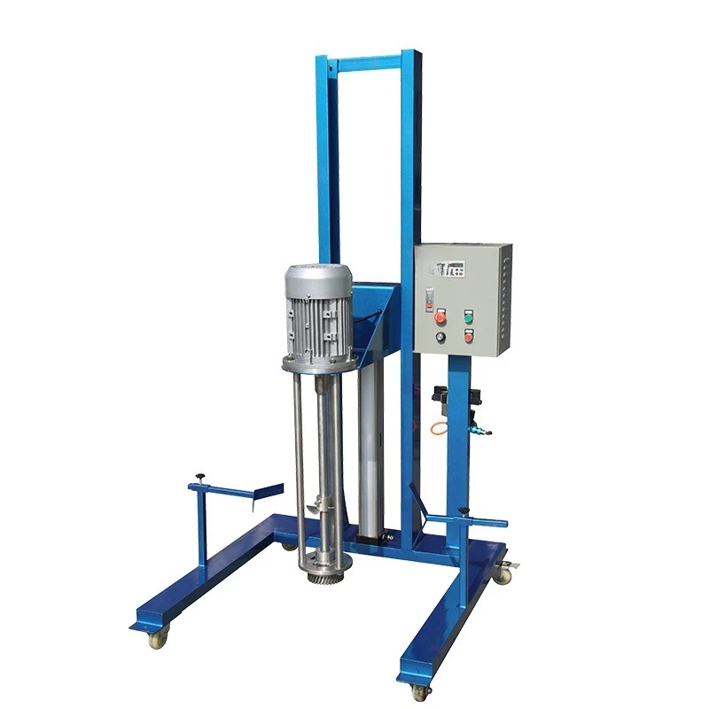 

Laboratory Dispersion Homogenizer Cosmetics Food Pharmaceutical Mobile High Shear Pneumatic Lifting Dispersion Machine