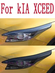 For kIA XCEED 2019 2021 2022  Car Exterior Headlight Anti-scratch Front Lamp Tint TPU Protective Film Repair Accessories Sticker