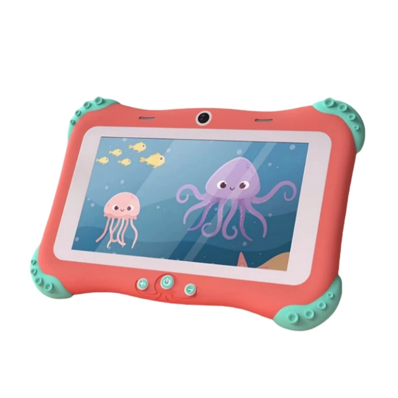 

Android 11 Kid Tablet PC Newest 7 INCH 1GB RAM 16GB ROM A133 Dual Camera Quad Core 1024*600 Pixels Quad core A53 1.6GHz WIFI