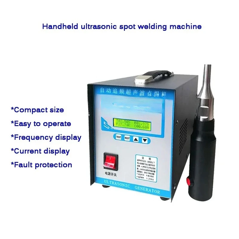 

best 110V/220V Ultrasonic Plastic Welding Machine For Automotive Interiors Plastic Spot Welder Equipment Mash Welder Tools 700W