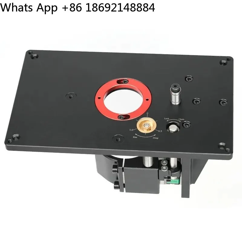 Trimmer Flip-Flop Lift Table for Woodworking Fine-Tuning Lift Milling Cutter Chamfering Table Engraving and Slotting