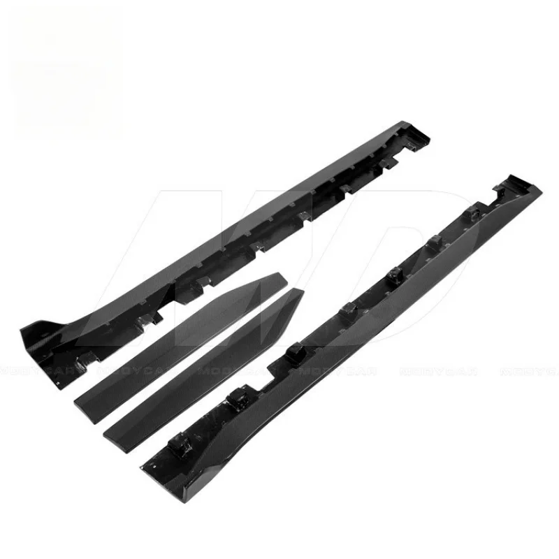 

for FORD MUSTANG 2015-2021 GT500 STYLE CARBON FIBER SIDE SKIRTS