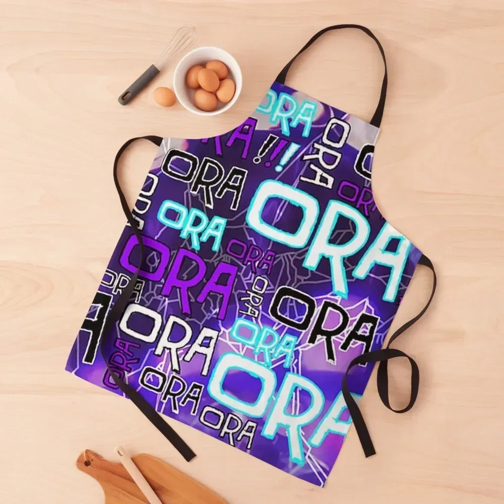 

Jotaro Ora Ora Oraaaa! Apron Costume Waiter Cooking Clothes japanese woman Apron