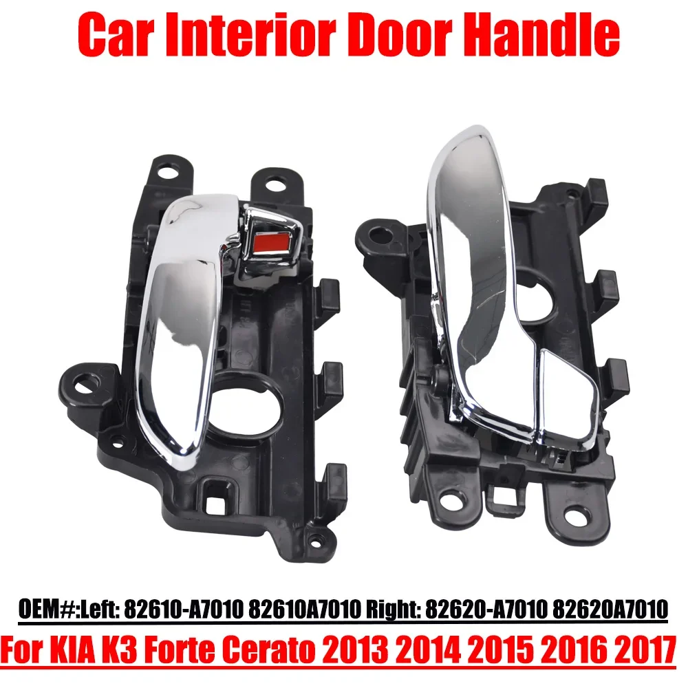 High quality Inside Door Handle Assembly Front Rear Right Left Interior Door Handle for KIA K3 Forte Cerato 2013-2017