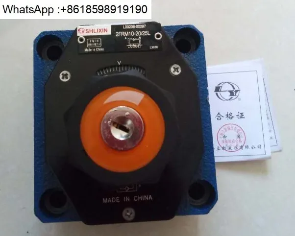 Válvula de control de velocidad 2FRM6A36-L3X/6Q 2FRM6A76-L3X/10QM