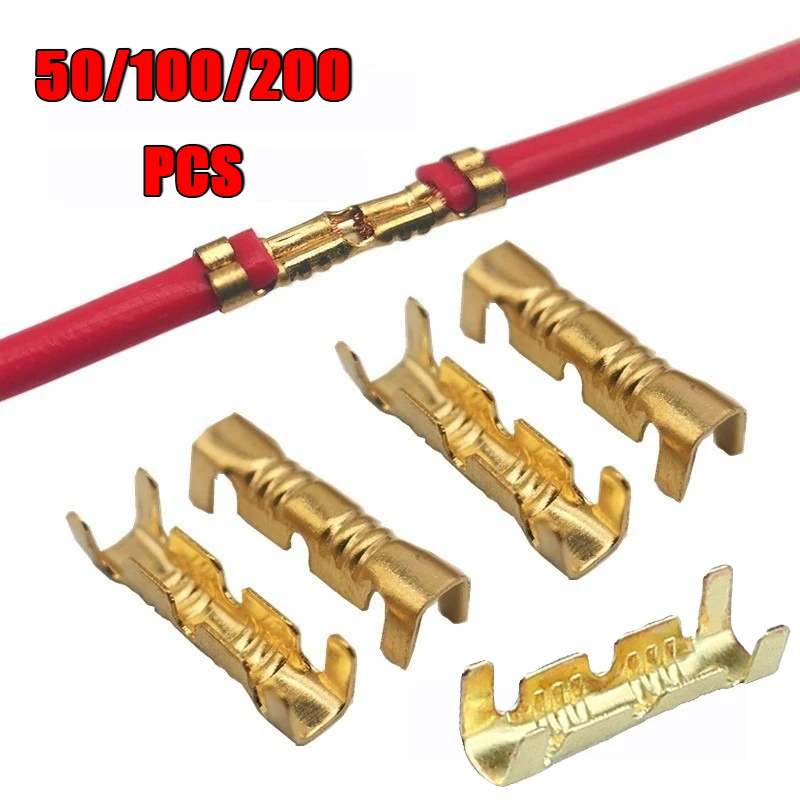 30/50/100/200 قطعة محطة الإرساء U نوع علامات التبويب الطرفية 453 U-شكل موصلات الكابلات الكهربائية تبويب محطات موصل مزدوج #1