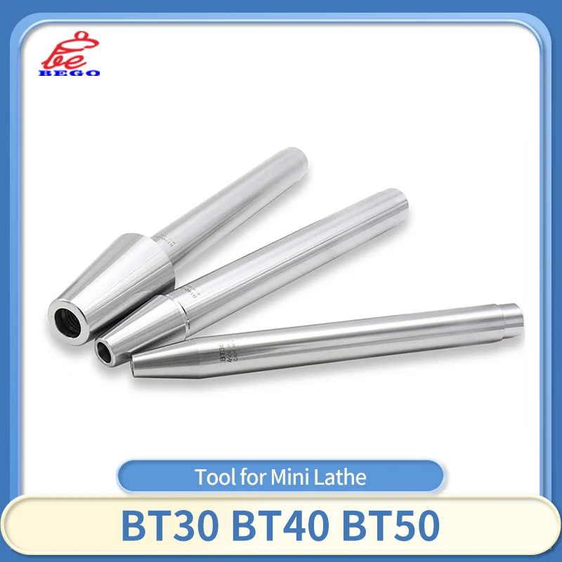 

BEGO BT ISO BT30 BT40 BT50 ISO30 HSK63 ISO20 CNC Machine Lathe Tool Milling Attachment Test Rod Spindle Tool for Mini Lathe