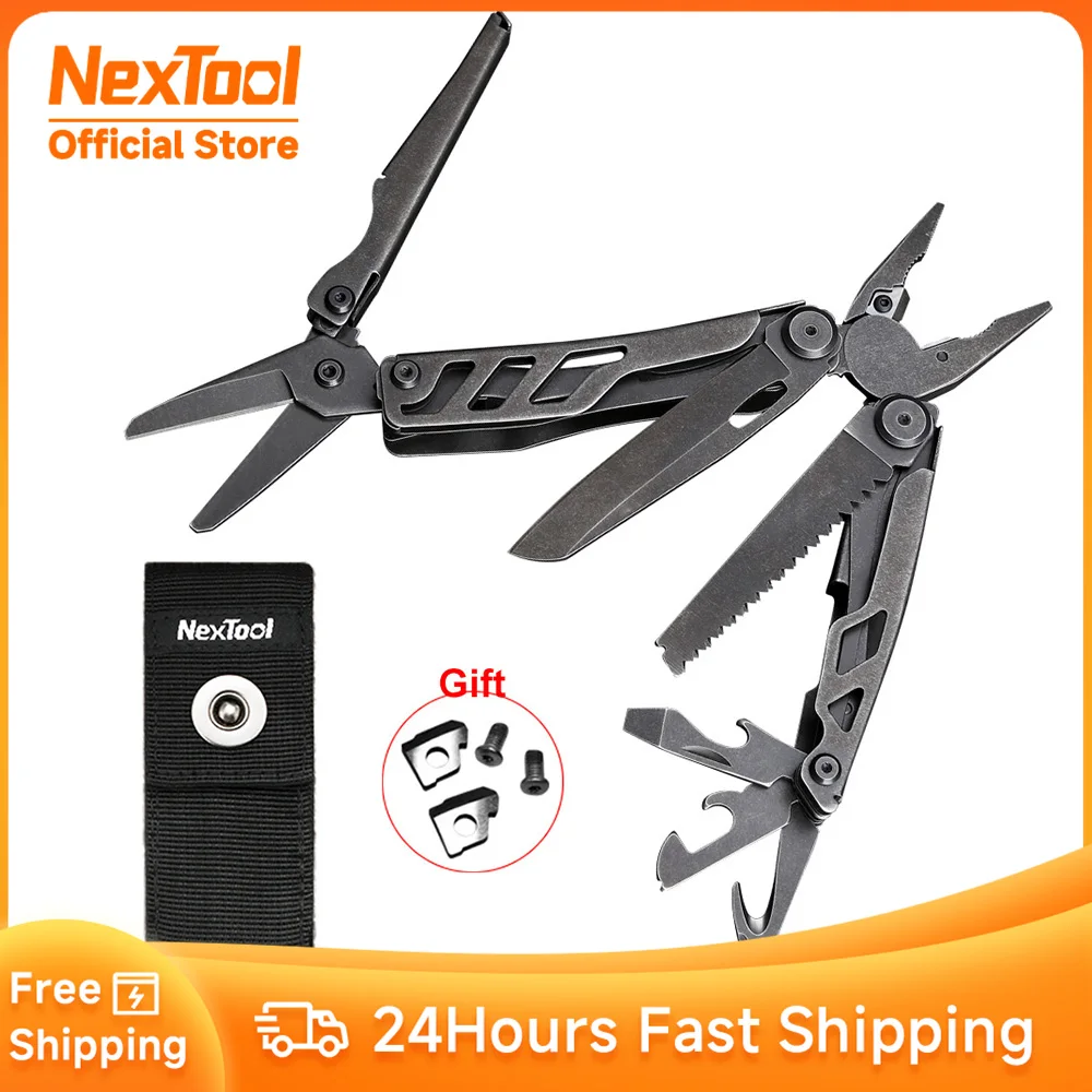 NexTool New Hand Tools Flagship Pro 16 in 1 Multi-tool edc Outdoor Plier Knife Saw Bottle Opener Screwdriver Scissors Multitool