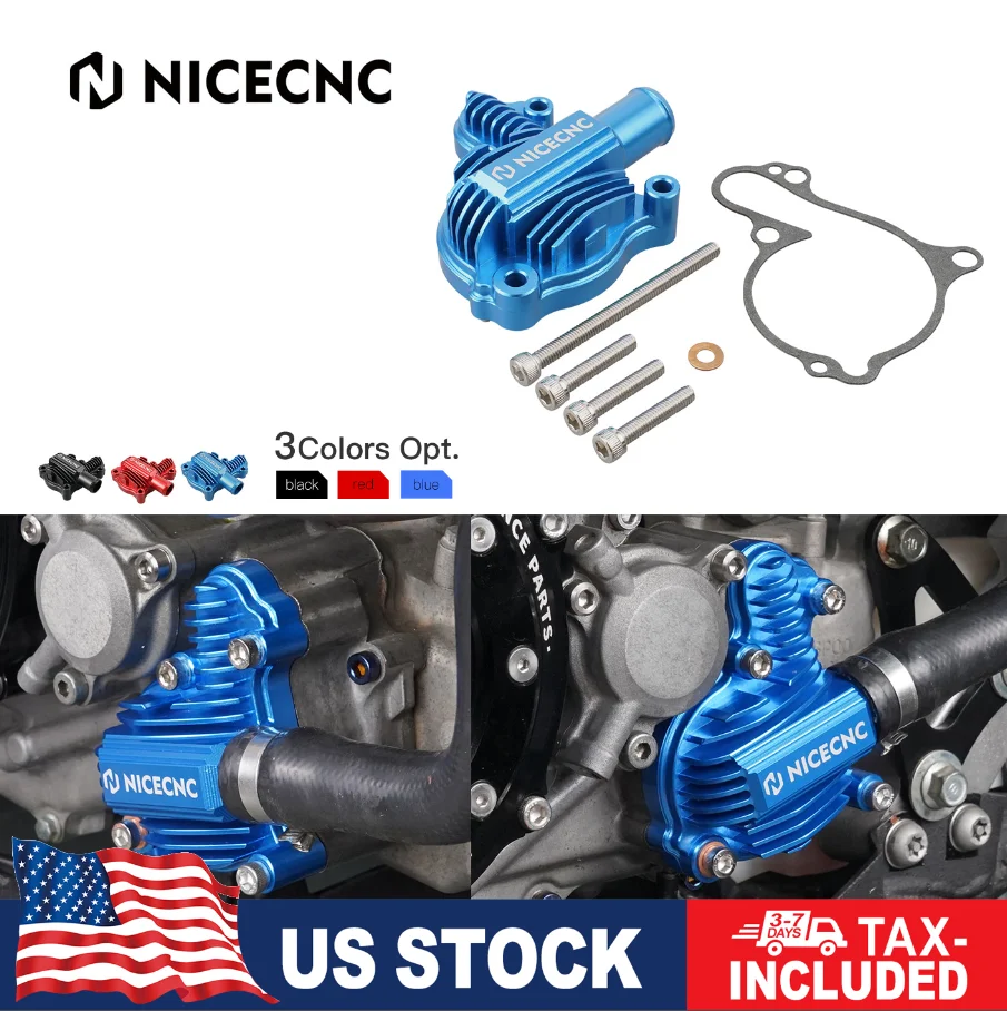 NICECNC ATV Water Pump Cover Guard Protection for Yamaha YFZ450R 2009-2022 SE YFZ450X 2010-2011 YFZ 450R 450X 450 R X Aluminum