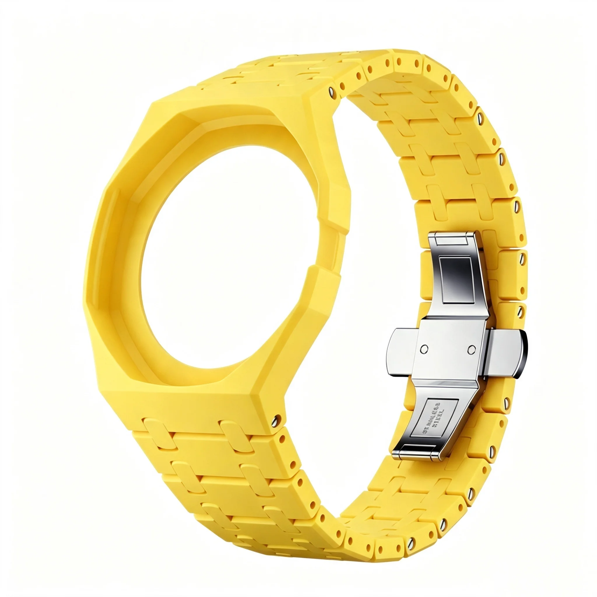 2026 Keramik-Modifikationskit für Swatch X AP Royal POP Biomaterialien Uhrengehäuse + Biokeramik-Armband Pocket Changer für Armbanduhren