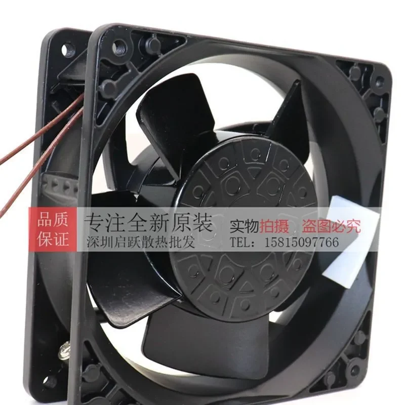 for Leizike R120B R124-230-EMC 12038 AC220V 19/18W Metal Cooling Fan New