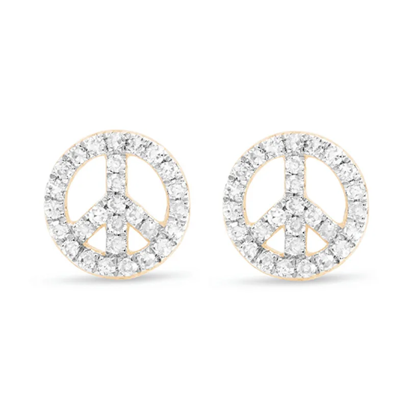 Withered S925 Pure Silver Personalized Simple Round Diamond Studded Versatile Ins Style High-end Earrings