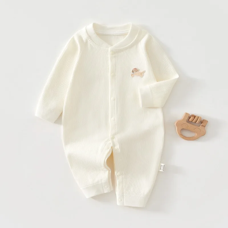 Mono para bebé recién nacido, ropa de dormir de primavera y otoño, ropa de algodón puro para recién nacido de 0 a 18 meses, mono para niños y niñas