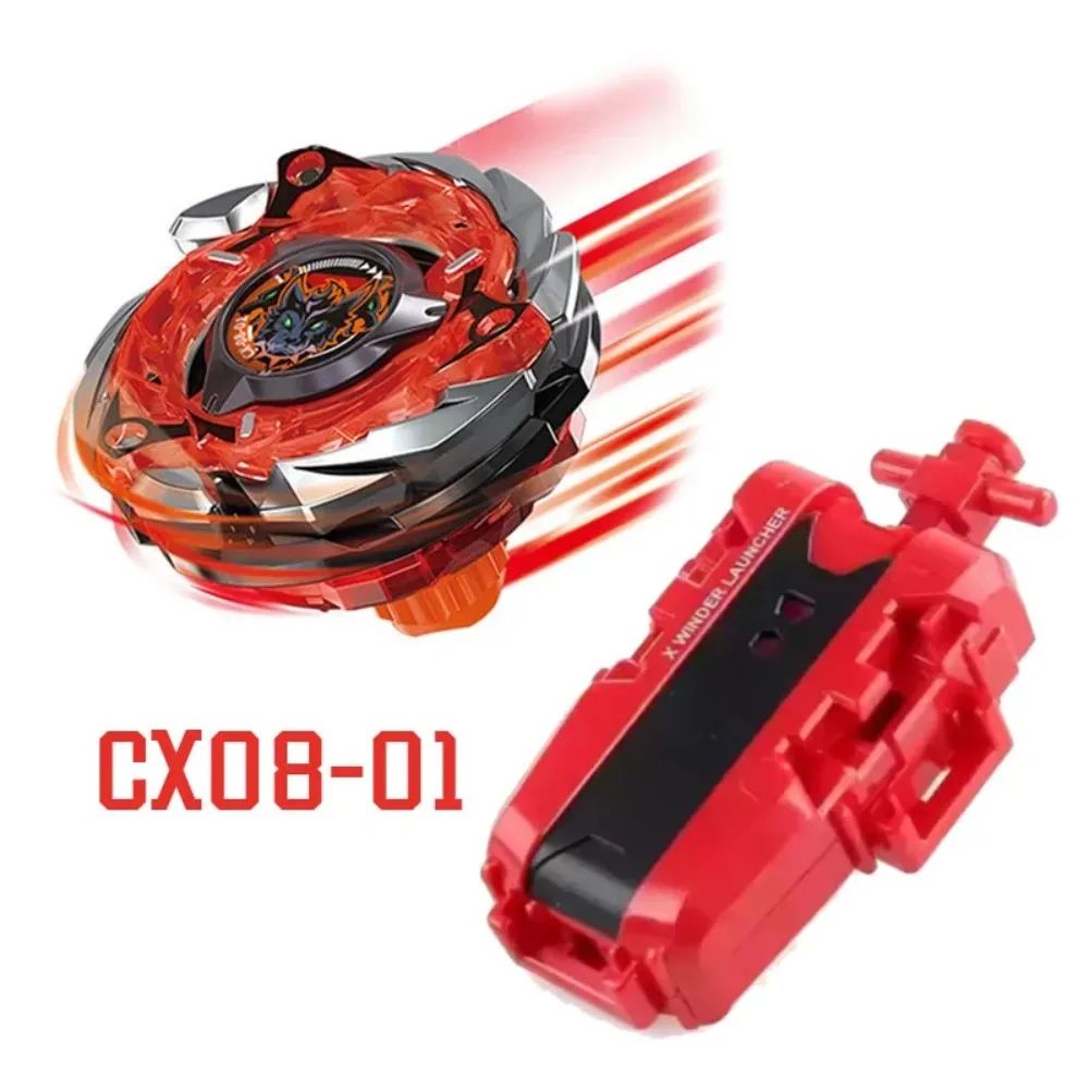 Takara Tomy Hot-selling New Product CX Series Burst Battle Alloy Gyro Launcher Combination Set Boy Battle Toy CX08~CX07~CX05