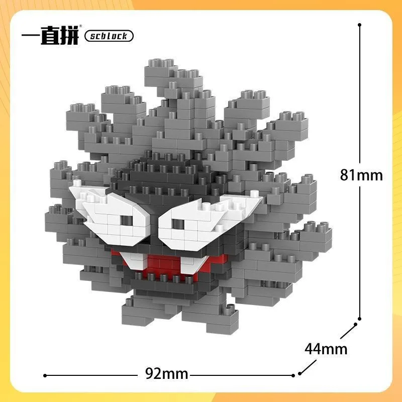 Pokemon Bausteine Kleine Cartoon Mini Block Pikachu Charizard Eevee Mewtwo Anime Montieren Action Modell Puppen Jungen Spielzeug – Detail 17