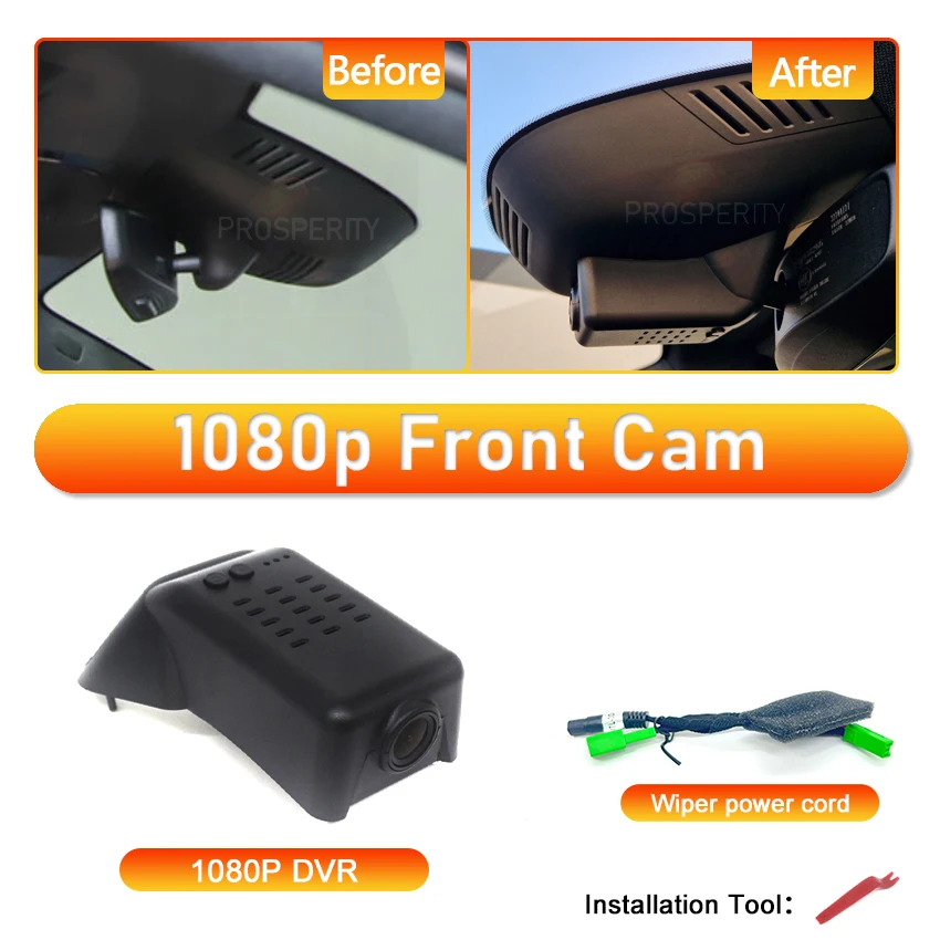 Dash Cam 4K voor Polestar 2 Polestar2 2025 2024 2023 2022 2021, auto DVR Dashcam Camera Video Recorder voor Volvo Polestar 2