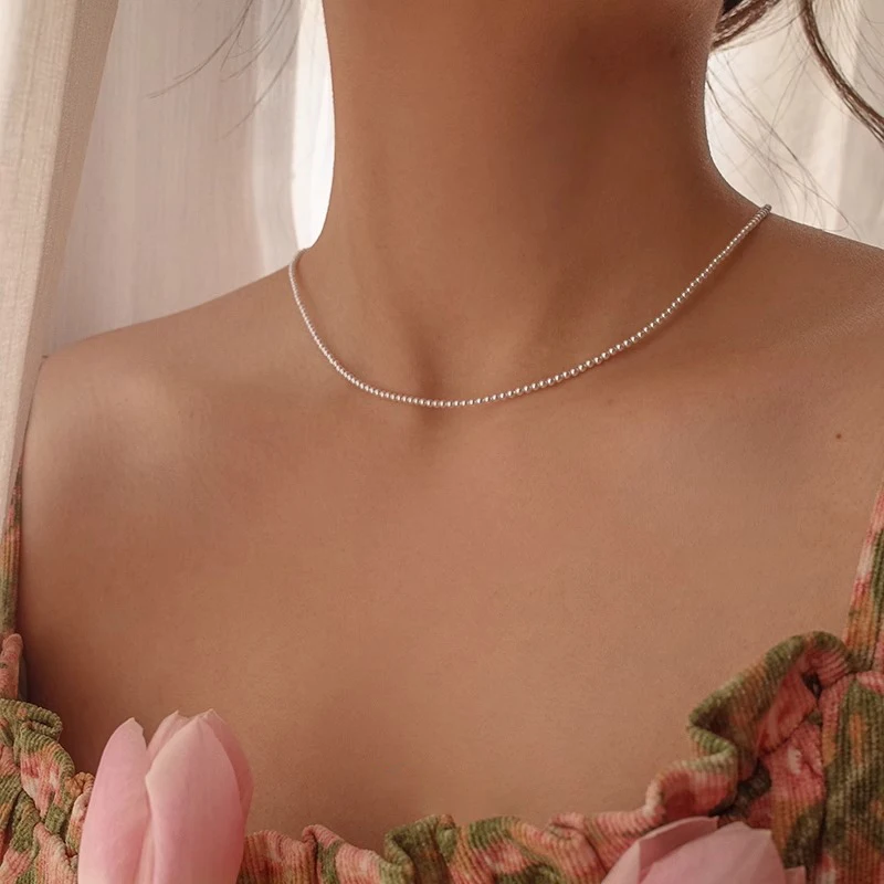 

Exquisite Women's Pearl Nelace Fine Design Original Sle Fre out New 2024 Spring Summer Snake Bone Chain Pearl Mother of...