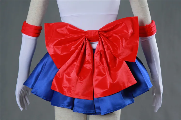 Sailor Dress Costume Cosplay Tsukino Usagi Cosplay tutti i membri uniforme Venus Jupiter Mercury Mars Neptune Saturn Chibi