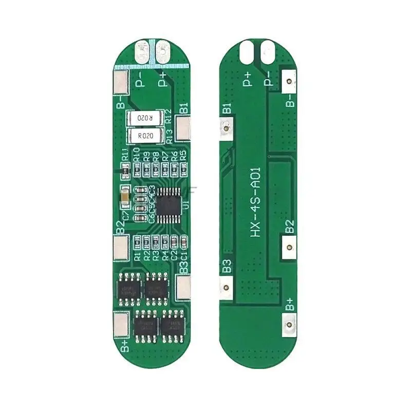 4S 12A 16v Li-ion 18650 BMS PCM battery protection board bms pcm for li-ion lipo battery cell pack