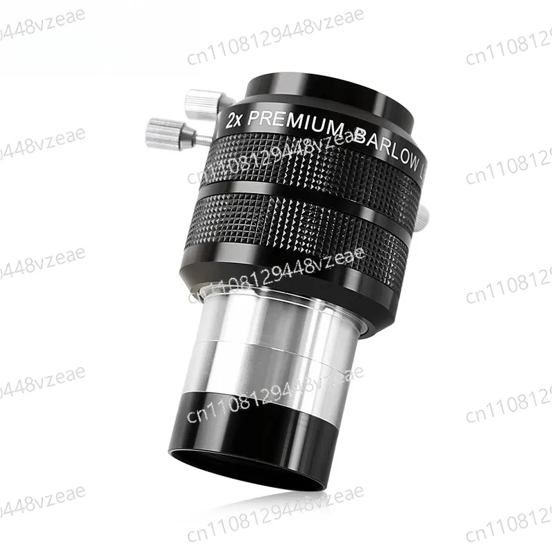 Mirror 2 Groups 4 Piece Astronomical Telescope Accessories 2 Inch (Turnable 1.25) 2X Apochromatic Extender Double Barlow