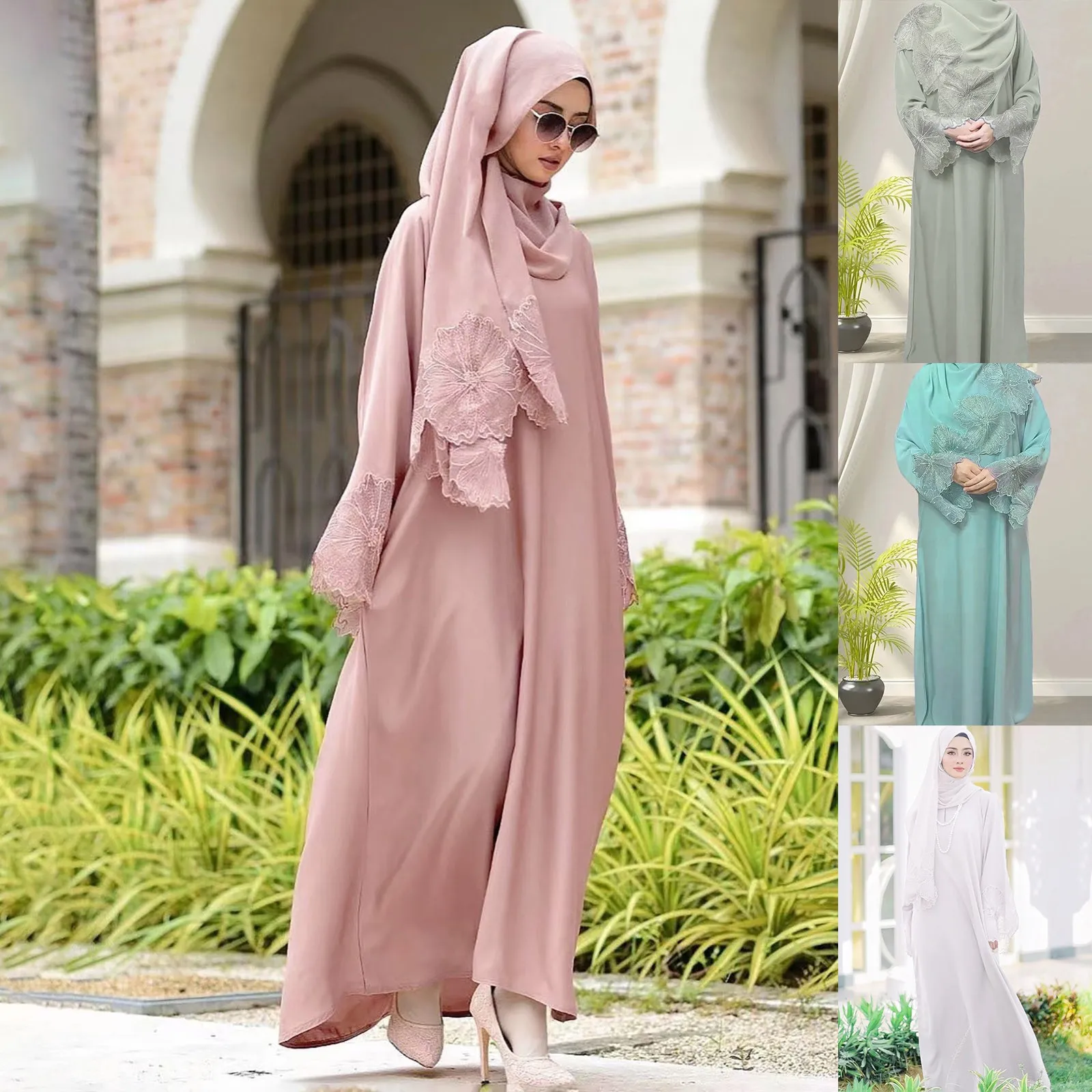 

Muslim Hijab Dress Turkish Saudi Arabia African Dresses for Women Islam Clothing Caftan Robe Malay-Indonesia Kaftan Dubai Abaya